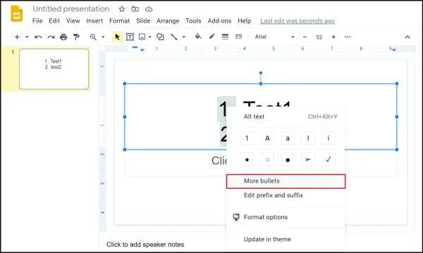 Πώς να προσθέσετε κουκκίδες στα Φύλλα Google