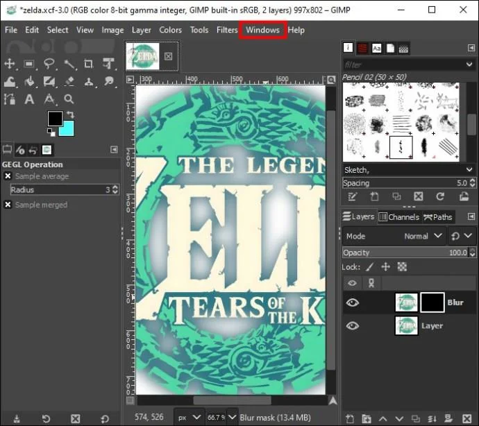 Πώς να εξάγετε ένα SVG στο GIMP