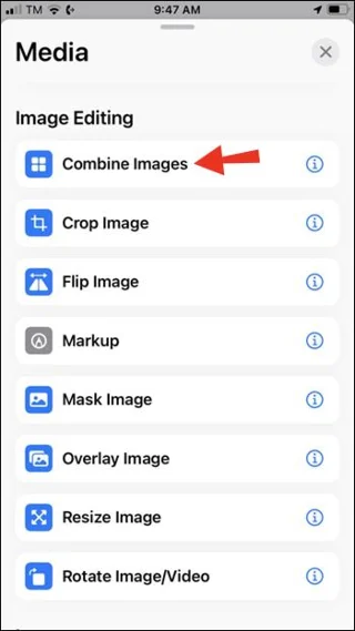 Πώς να συνδυάσετε φωτογραφίες σε ένα iPhone