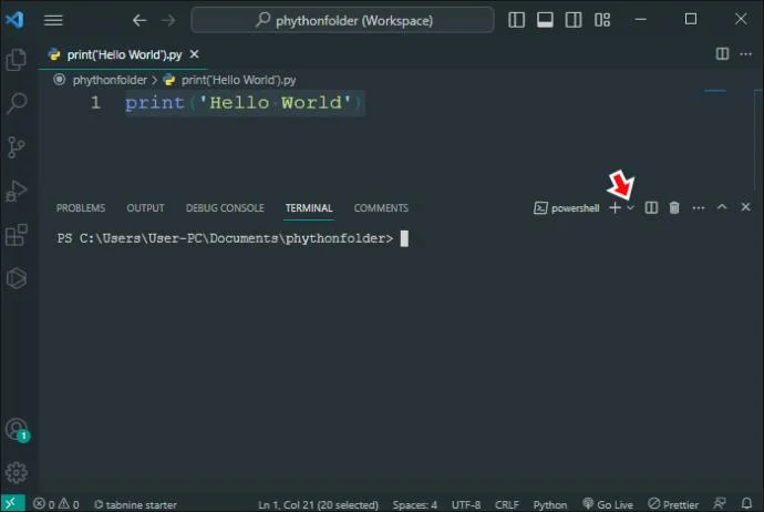 Как да инсталирате Python във VS Code