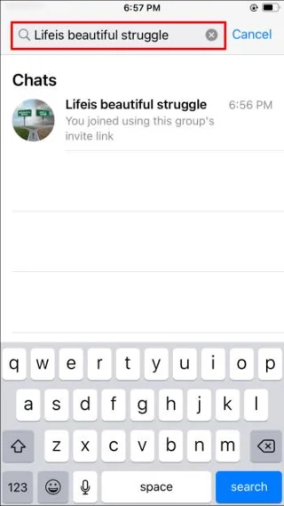 Как да намерите група в WhatsApp