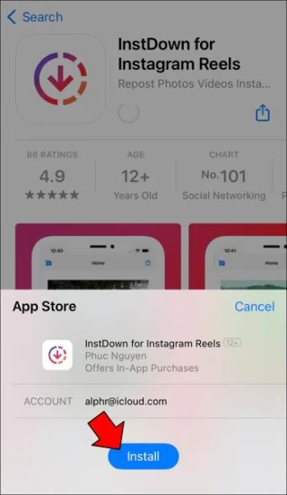 Как да изтеглите Instagram Reels