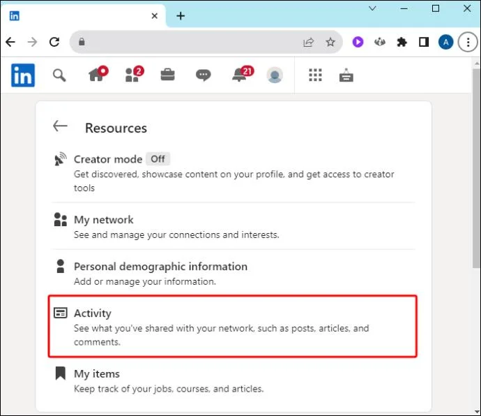 Πώς να διαγράψετε μια ανάρτηση από το LinkedIn