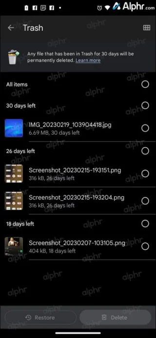 Як відновити видалені фотографії на Android