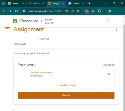 Как да предавате задачи в Google Classroom