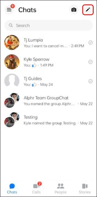 Как да видите часа на съобщението в Messenger