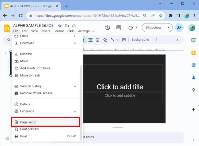 Как да използвате вертикално оформление в Google Презентации