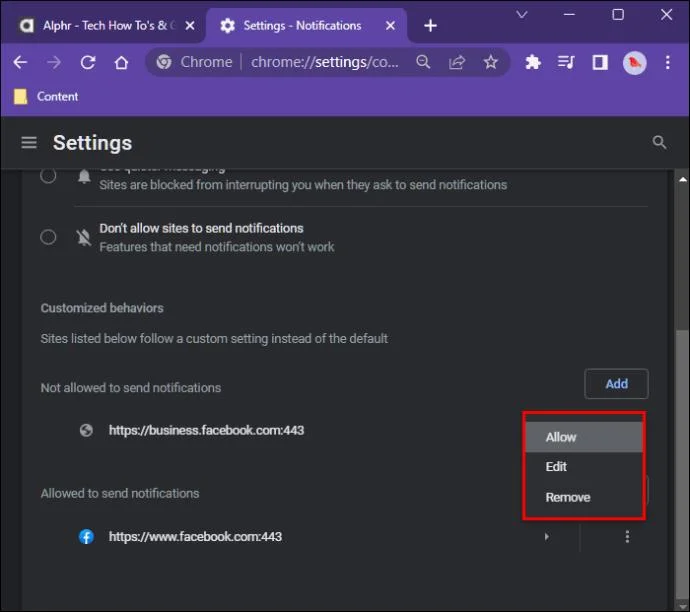 Πώς να απενεργοποιήσετε τις ειδοποιήσεις του Chrome