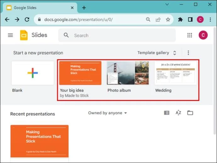 Πώς να εισαγάγετε βίντεο στις διαφάνειες Google