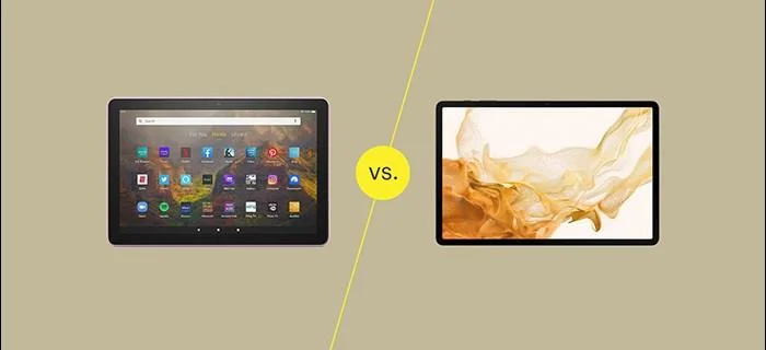 Сравнение на таблет Samsung и таблет Amazon Fire