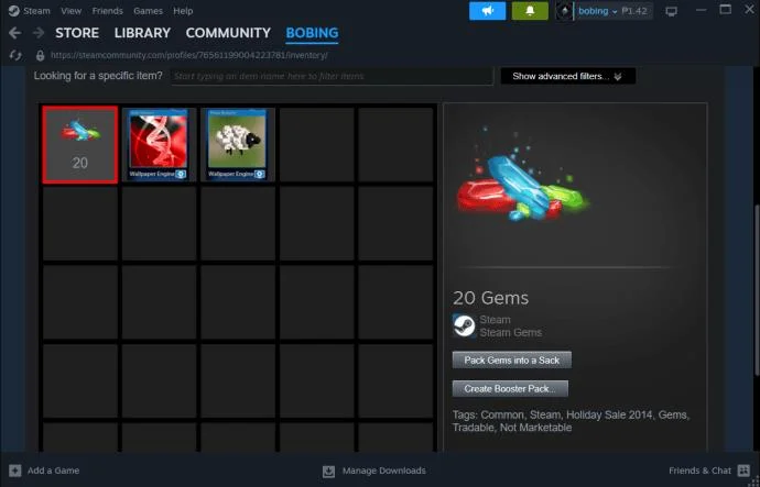 Как да получите бустер пакети в Steam