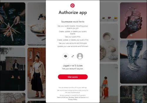 Как да свържете социални медии в Squarespace