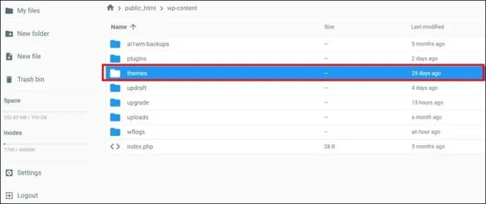 Πώς να αλλάξετε ένα όνομα θέματος WordPress