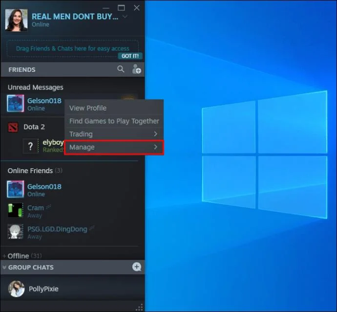 Πώς να κρύψετε τη δραστηριότητα στο Steam