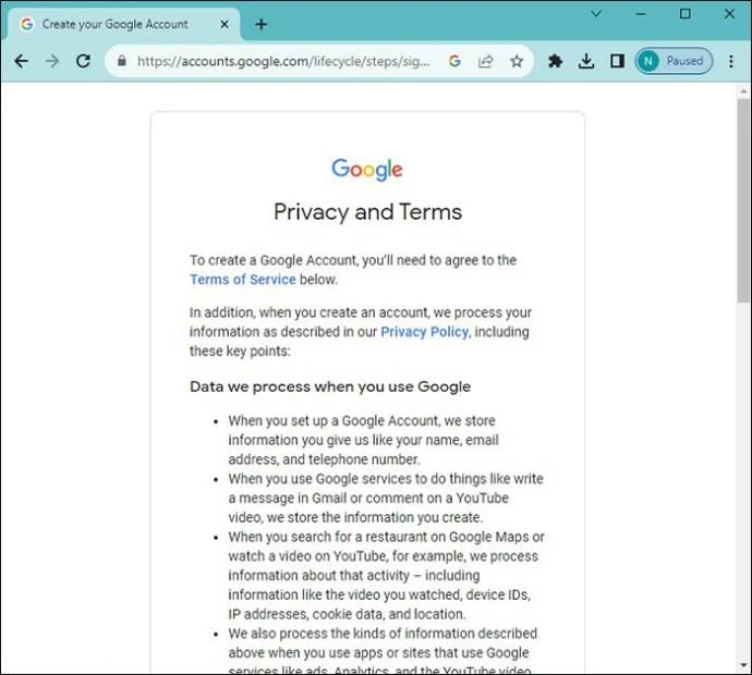 Πώς να δημιουργήσετε έναν νέο λογαριασμό email