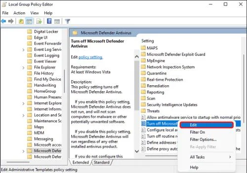 Як вимкнути Windows Defender у Windows 10/11
