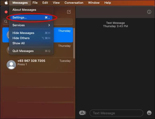 Как да коригирате контактите в IMessage, които не се показват на Mac