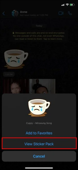 Как да използвате стикери в WhatsApp