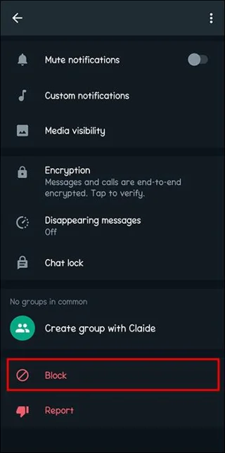 Как да блокирате неизвестни номера в WhatsApp