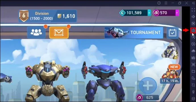 Как да скриете контролите в BlueStacks