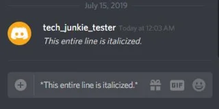 Как да задраскате или зачеркнете текст в Discord