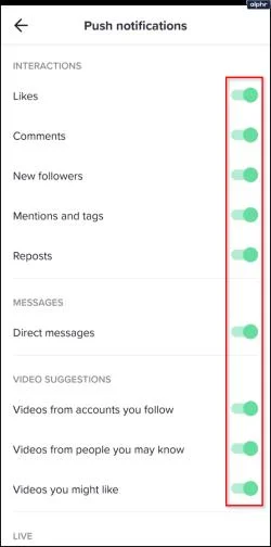 Πώς να διορθώσετε τις ειδοποιήσεις TikTok που δεν λειτουργούν