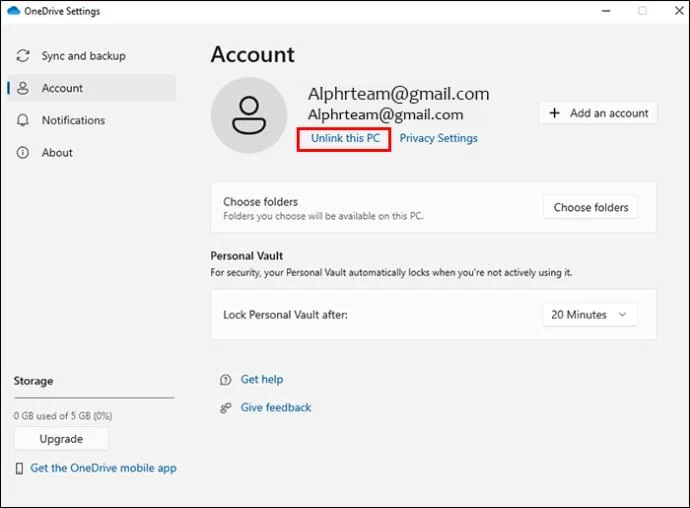 Πώς να σταματήσετε το συγχρονισμό με το OneDrive