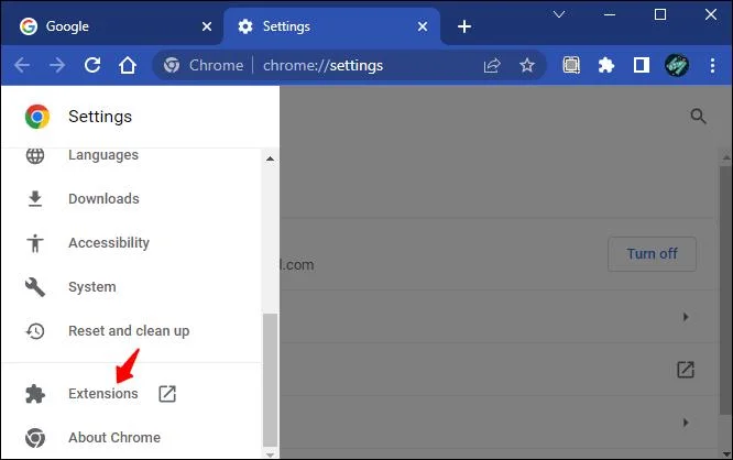 Как да промените цвета на раздела в Chrome