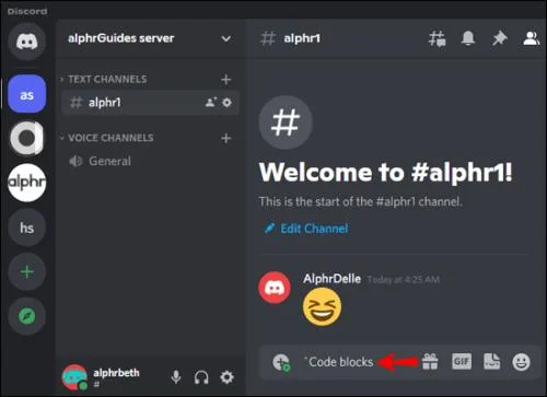 Πώς να χρησιμοποιήσετε μπλοκ κώδικα στο Discord