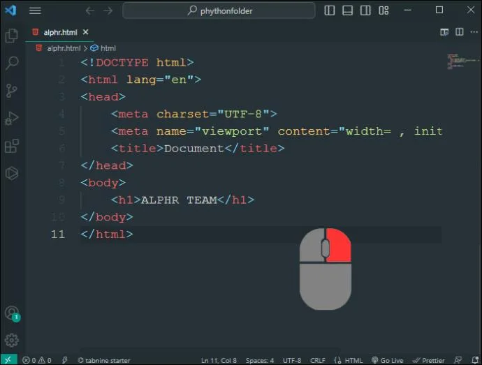 Πώς να εκτελέσετε ένα αρχείο HTML σε κώδικα VS