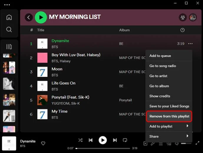 Как да добавите няколко песни към плейлист в Spotify