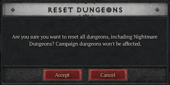 Πώς να επαναφέρετε το Dungeon στο Diablo 4