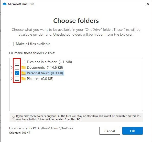 Πώς να σταματήσετε το συγχρονισμό με το OneDrive