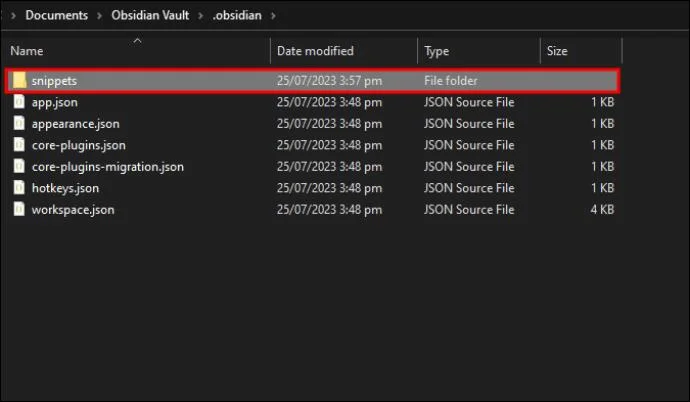 Πώς να χρησιμοποιήσετε αποσπάσματα CSS στο Obsidian