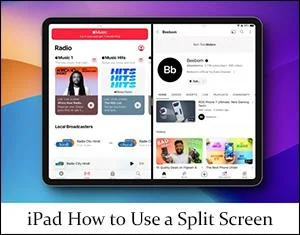 Как да използвате разделен екран на iPad
