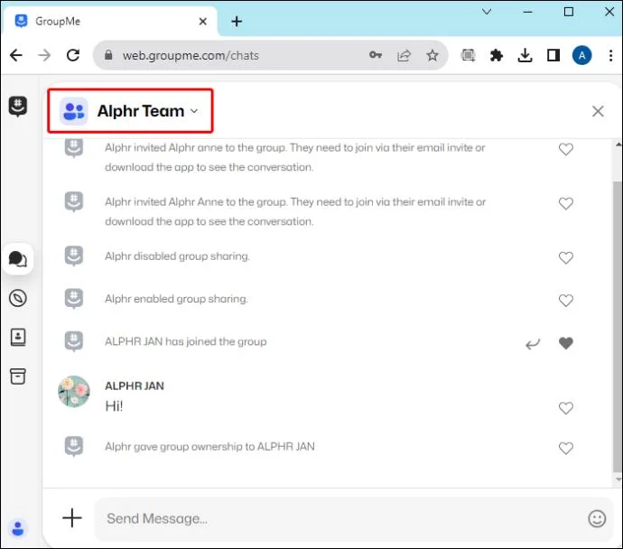 Как да коригирате групата GroupMe, която не се показва