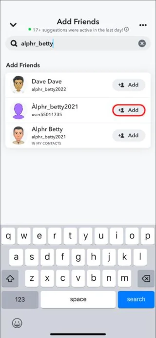 Πώς να βρείτε διαγραμμένους φίλους στο Snapchat