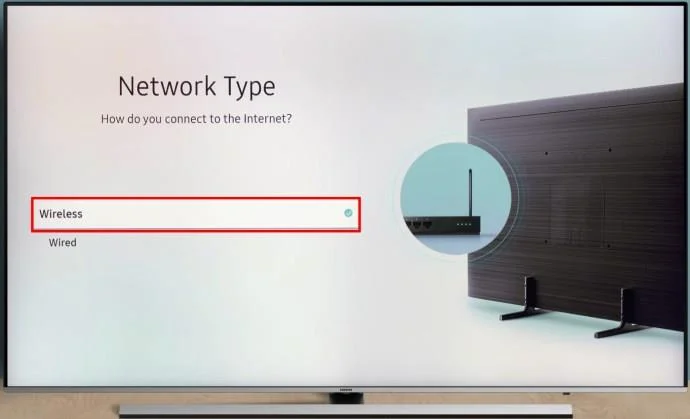 Kuinka muodostaa yhteys Wi-Fi-verkkoon Samsung-televisiossa