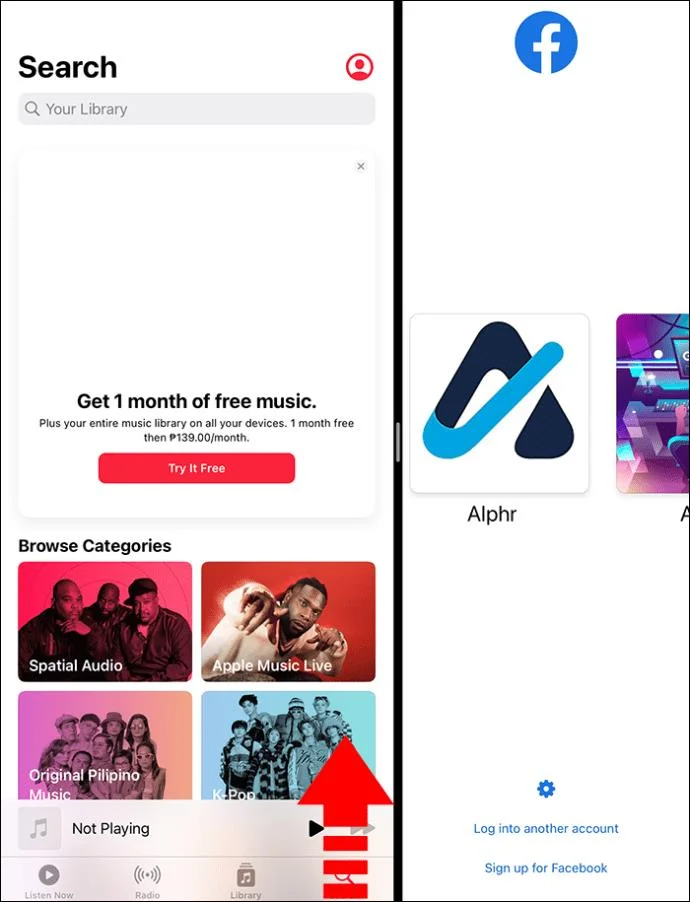 Τρόπος προβολής ανοιχτών εφαρμογών στο iPad