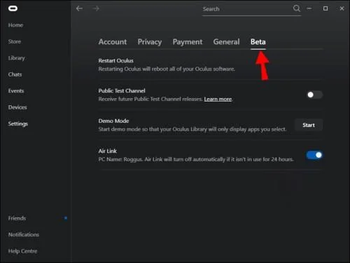 Jak hrát hry Steam na Oculus Quest 2