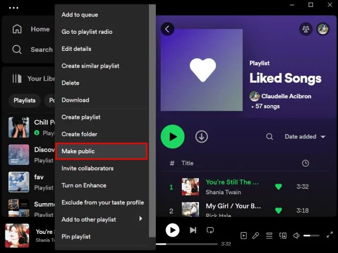 Как да добавите няколко песни към плейлист в Spotify