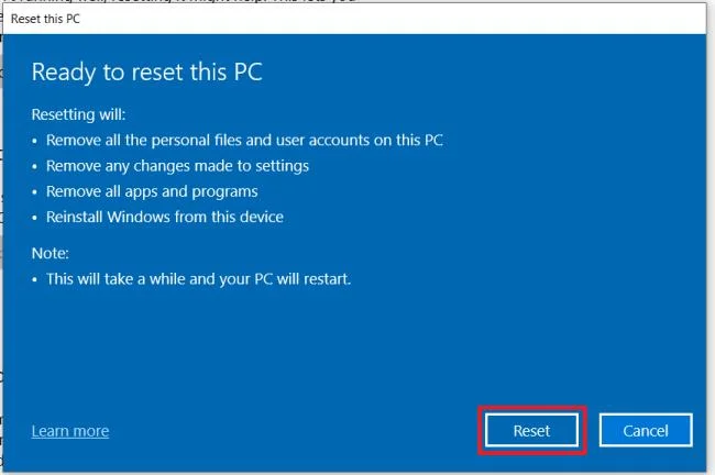 Hvernig á að endurstilla Windows 10 og hvers vegna þú ættir