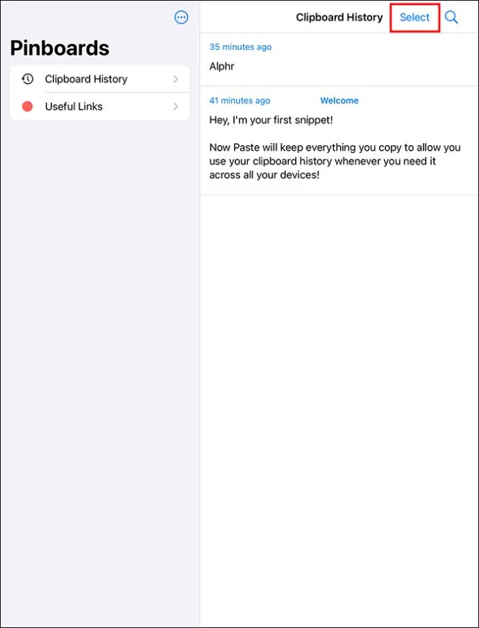 Как да изчистите клипборда на iPad