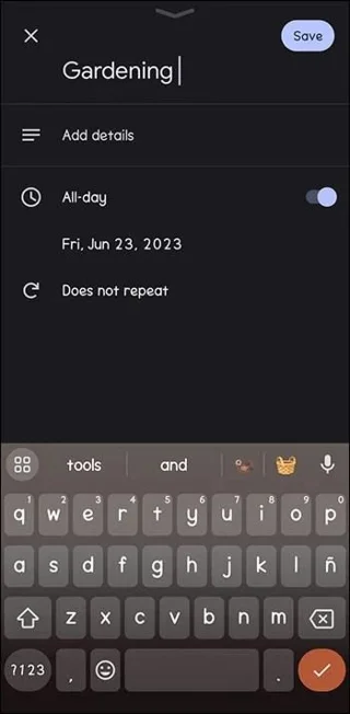 Ημερολόγιο Google: Πώς να προσθέσετε μια υπενθύμιση