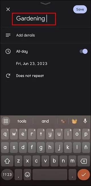 Ημερολόγιο Google: Πώς να προσθέσετε μια υπενθύμιση