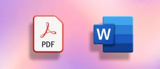 Как да промените PDF в Word