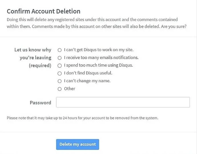 Disqus: Πώς να αφαιρέσετε σχόλια
