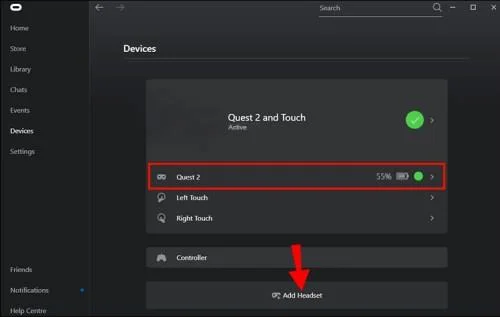 Jak hrát hry Steam na Oculus Quest 2