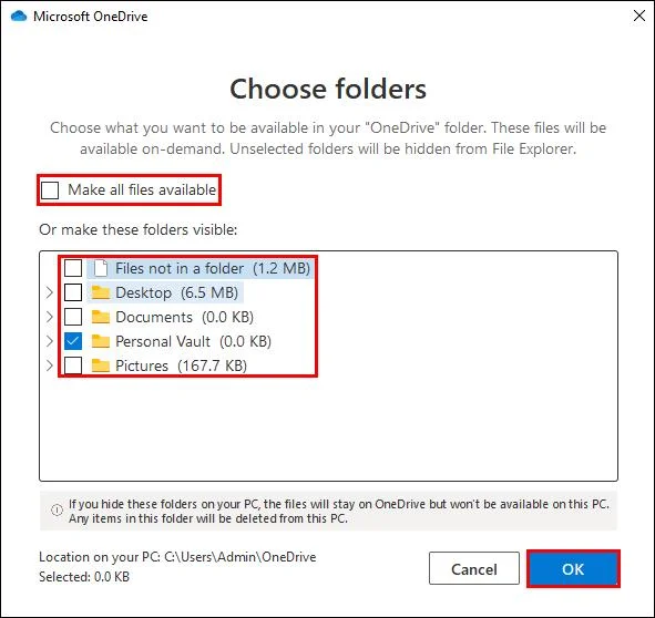 Πώς να σταματήσετε το συγχρονισμό με το OneDrive