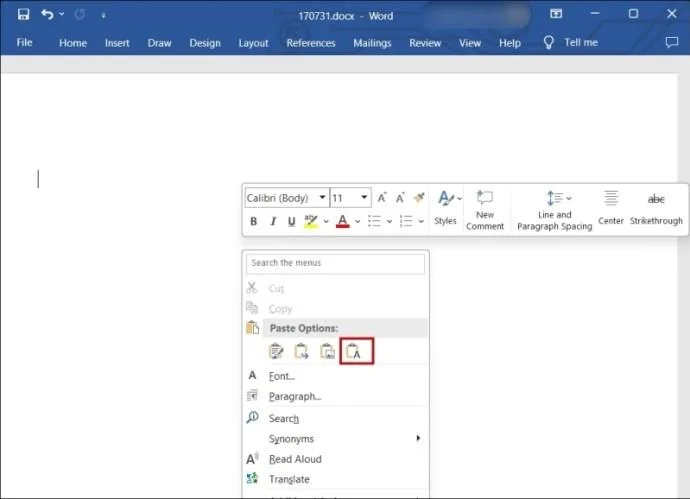 Как да направите копие на Word документ